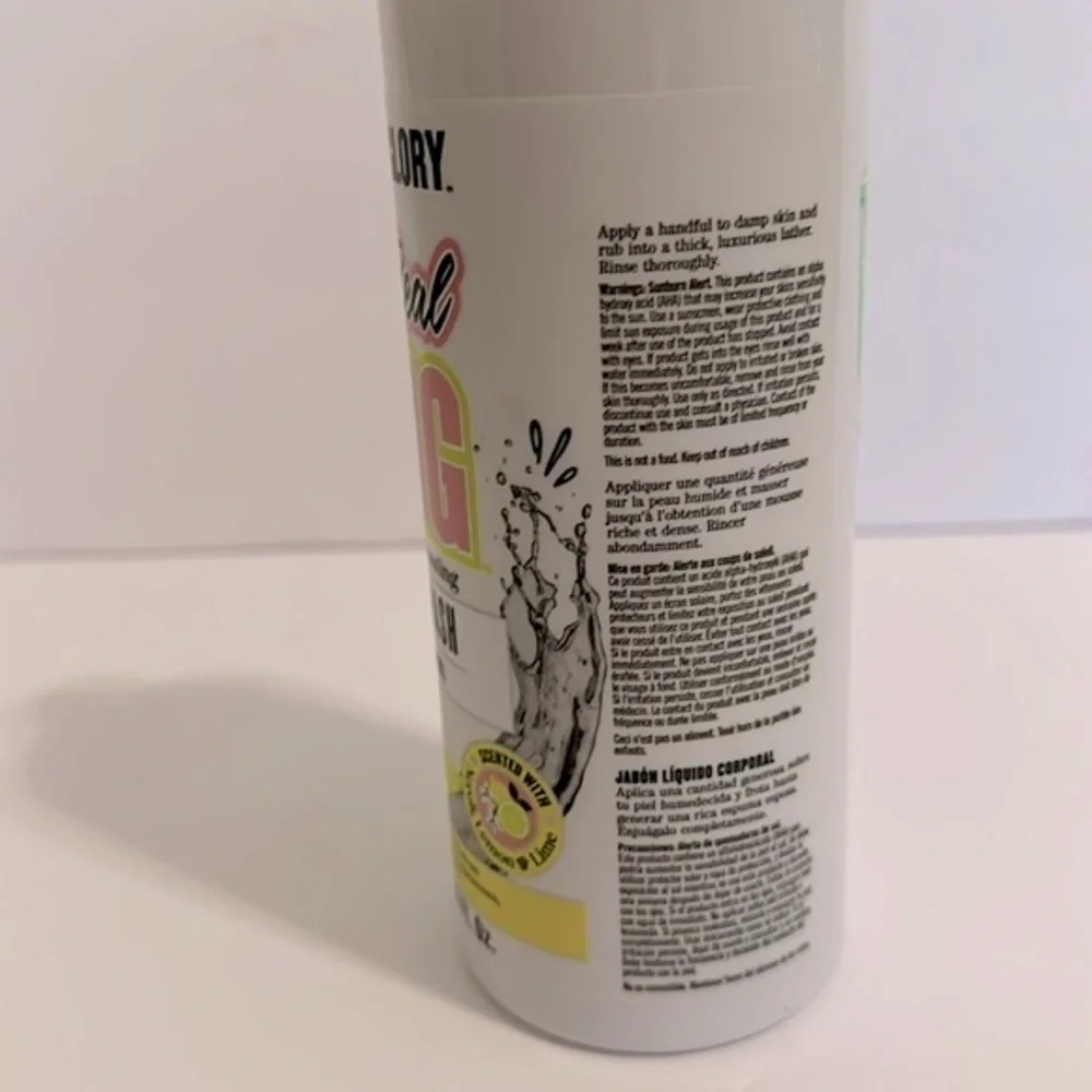 Soap & Glory The Real Zing Radiance Boosting Body Wash  Citrus Scented